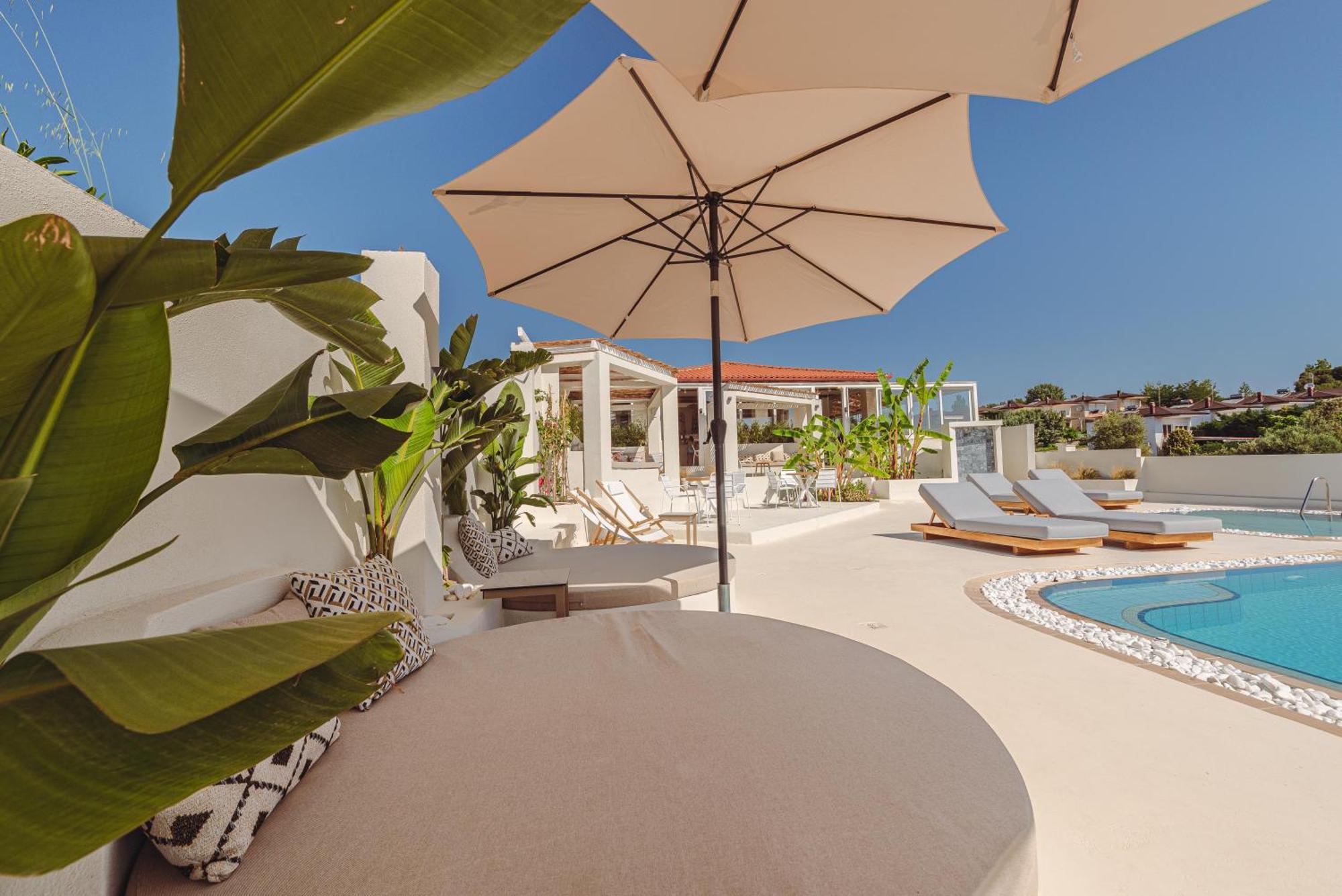Ampelia Hotel Kassandra Hanioti Eksteriør bilde